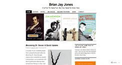 Desktop Screenshot of brianjayjones.com